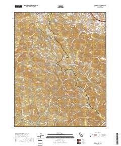 Mindego Hill 2018 topographic map thumbnail