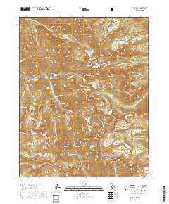 Mineral King 2018 topographic map thumbnail