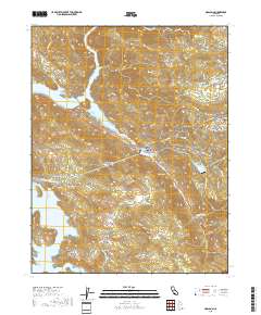 Moccasin 2018 topographic map thumbnail