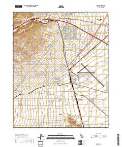 Mojave 2018 topographic map thumbnail