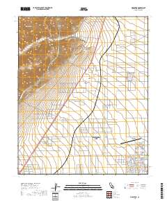 Mojave NE 2018 topographic map thumbnail