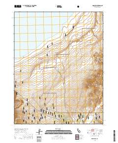Mono Mills 2018 topographic map thumbnail