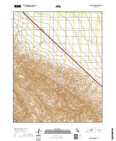 Monocline Ridge 2018 topographic map thumbnail