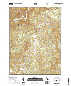 Montgomery Creek 2018 topographic map thumbnail
