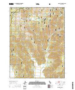 Moonlight Peak 2018 topographic map thumbnail