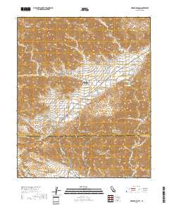 Morongo Valley 2018 topographic map thumbnail
