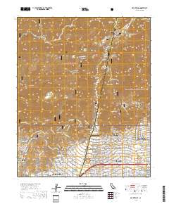 Mount Baldy 2018 topographic map thumbnail