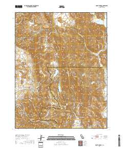 Mount George 2018 topographic map thumbnail