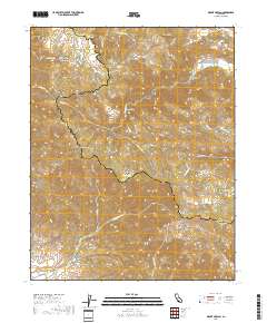 Mount Harlan 2018 topographic map thumbnail