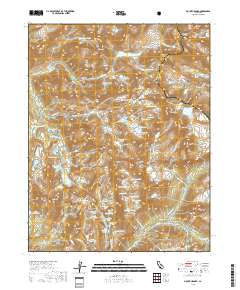 Mount Hilgard 2018 topographic map thumbnail