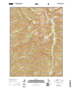 Mount Hilton 2018 topographic map thumbnail