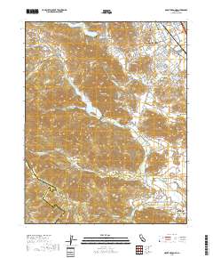 Mount Madonna 2018 topographic map thumbnail