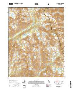 Mount Pinchot 2018 topographic map thumbnail