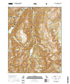 Mount Thompson 2018 topographic map thumbnail