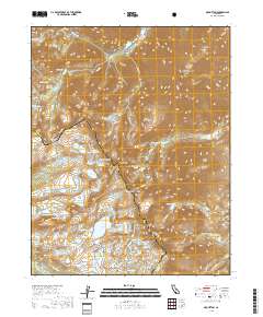 Mount Tom 2018 topographic map thumbnail