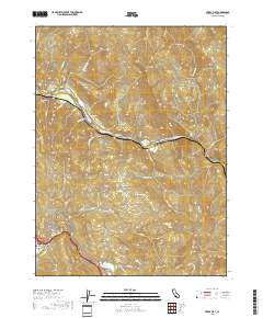 Myers Flat 2018 topographic map thumbnail