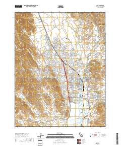Napa 2018 topographic map thumbnail