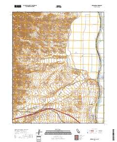 Needles NW 2018 topographic map thumbnail