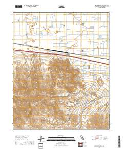 Newberry Springs 2018 topographic map thumbnail