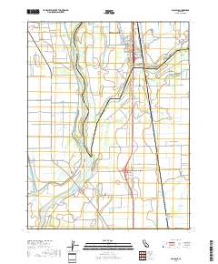 Nicolaus 2018 topographic map thumbnail