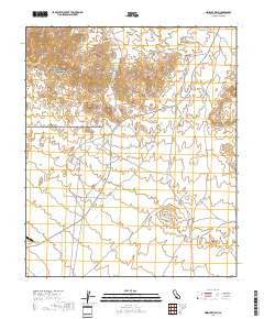 Ninemile Wash 2018 topographic map thumbnail