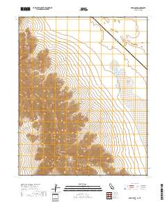 Nopah Peak 2018 topographic map thumbnail