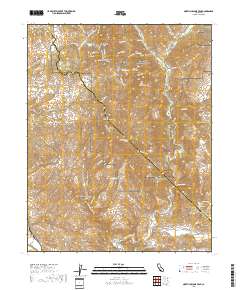 North Chalone Peak 2018 topographic map thumbnail