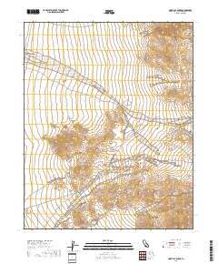 North of Baker 2018 topographic map thumbnail