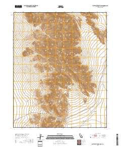 North of Tecopa Pass 2018 topographic map thumbnail
