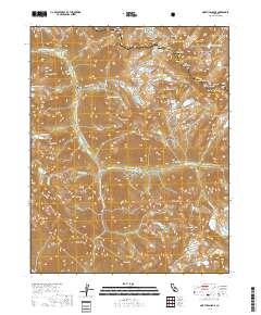 North Palisade 2018 topographic map thumbnail