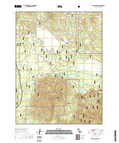 Pegleg Mountain 2018 topographic map thumbnail