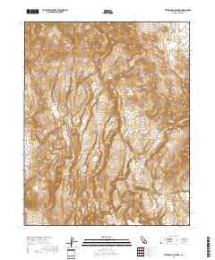 Petroglyph Canyon 2018 topographic map thumbnail