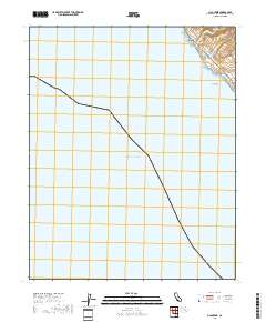Pico Creek 2018 topographic map thumbnail