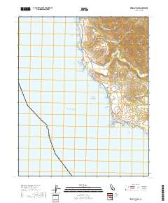 Piedras Blancas 2018 topographic map thumbnail