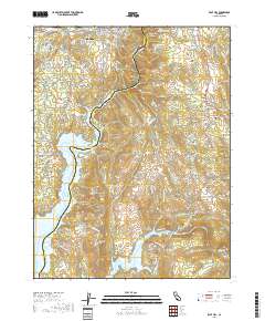 Pilot Hill 2018 topographic map thumbnail