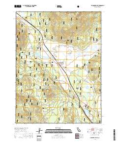 Pine Creek Valley 2018 topographic map thumbnail