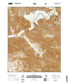 Pine Flat Dam 2018 topographic map thumbnail