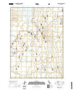 Pinnacle Lake 2018 topographic map thumbnail