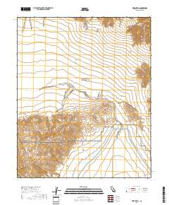 Pinto Wells 2018 topographic map thumbnail