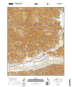 Piru 2018 topographic map thumbnail