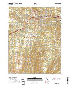Placerville 2018 topographic map thumbnail