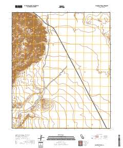 Plaster City NW 2018 topographic map thumbnail