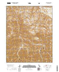 Pleito Hills 2018 topographic map thumbnail