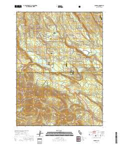 Pondosa 2018 topographic map thumbnail