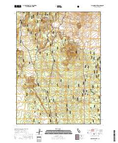 Porcupine Butte 2018 topographic map thumbnail