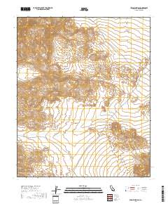 Porcupine Wash 2018 topographic map thumbnail