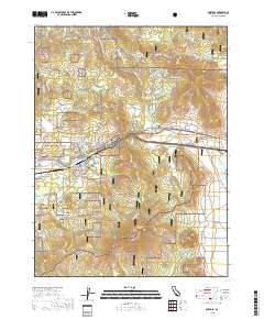 Portola 2018 topographic map thumbnail