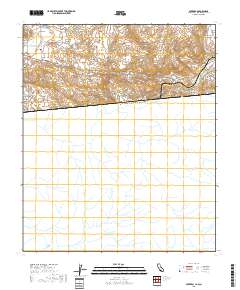 Potrero 2018 topographic map thumbnail
