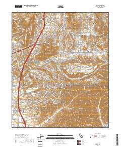 Poway 2018 topographic map thumbnail