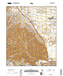 Prado Dam 2018 topographic map thumbnail